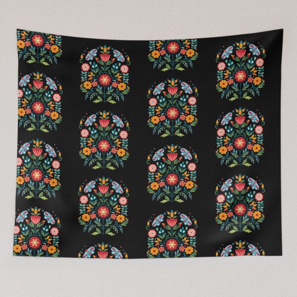 Item preview, Hungarian Folk Floral Art designed and sold by Charmy Design.