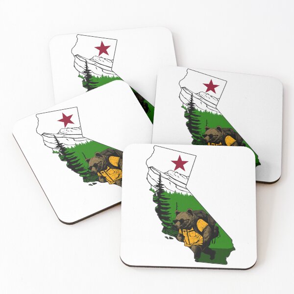 Item preview, Hiking California Bear designed and sold by Sneek661.