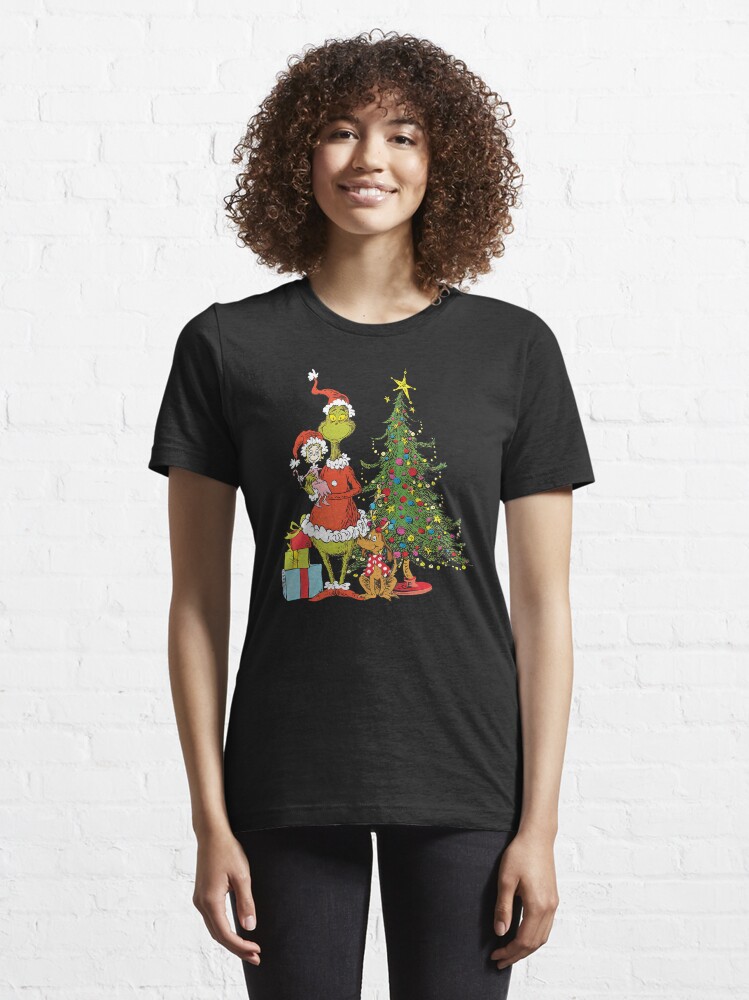 women's grinch christmas t shirts