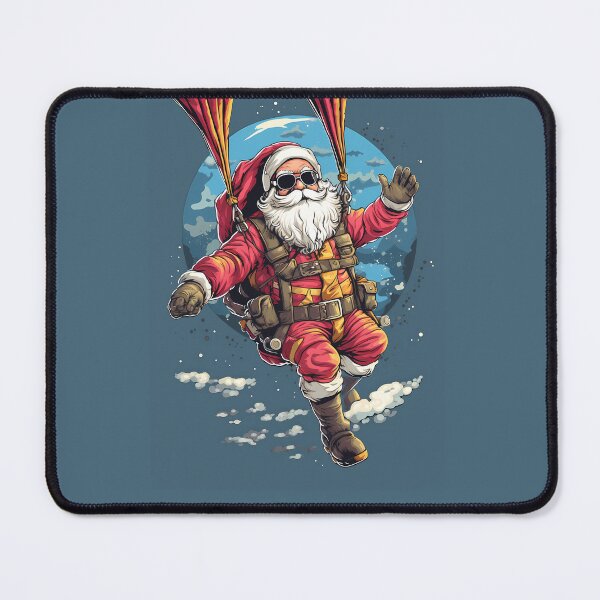Item preview, Santa's High-Flying Gift Drop - Skydiving Christmas Santa designed and sold by Justin Haas.