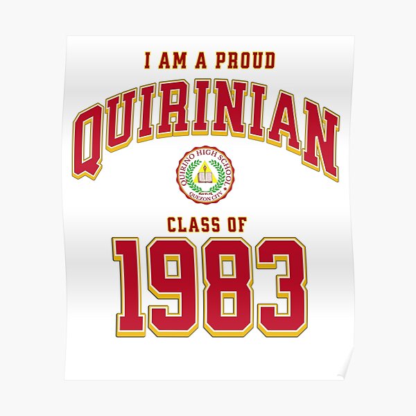 Class Of 83 1983 Graduation High School Reunion Vintage T-Shirt