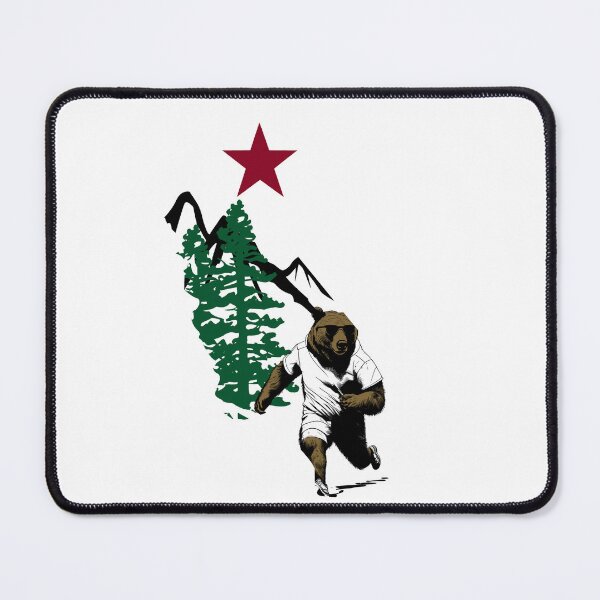 Item preview, Trail Running California Bear designed and sold by Sneek661.