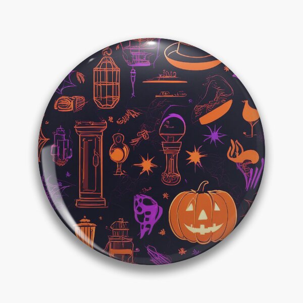 Artikelvorschau, Haunted Infinite Halloween Pattern: Unending All Hallows' Eve Enchantment entworfen und verkauft von The-Library.