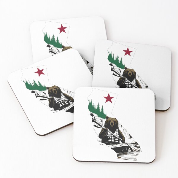 Item preview, Kayaking California Bear designed and sold by Sneek661.