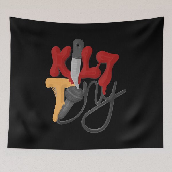 Item preview, Kill Tony Ill Illustration With Custom Letters & Mic designed and sold by Kill Tony Fan Designs.