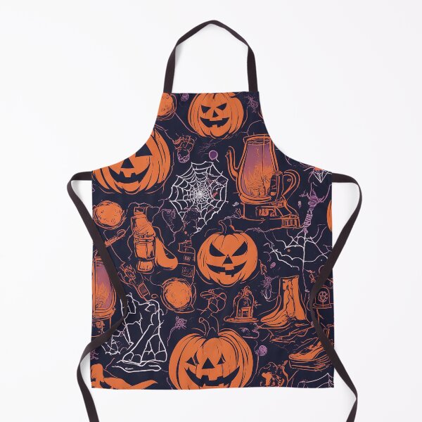 Item preview, Infinite Web of Spooks: Halloween Pattern Capturing All Hallows' Charm designed and sold by The-Library.