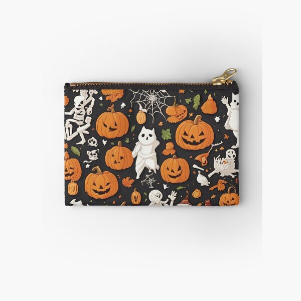 Item preview, Perpetual Night's Charm: Halloween's Infinite Spooky Pattern designed and sold by The-Library.