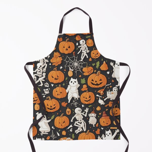 Item preview, Perpetual Night's Charm: Halloween's Infinite Spooky Pattern designed and sold by The-Library.