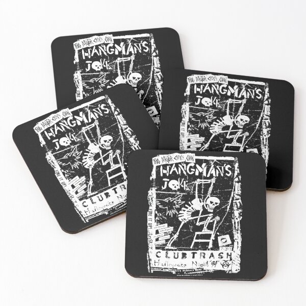 Item preview, Hangman's Joke Flier (For Black Shirts) designed and sold by Lost In Shirts.
