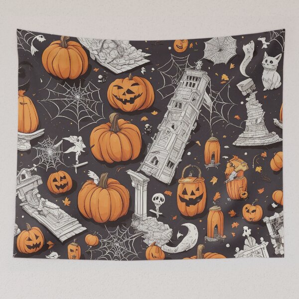 Item preview, Endless October Enigma: Halloween's Infinite Spooky Spectacle designed and sold by The-Library.