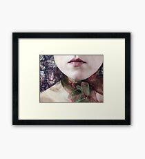 ~ christmas ribbon ~ Framed Print