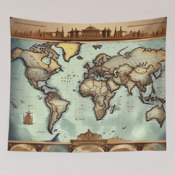 Item preview, Ancient world maps  designed and sold by Roxburylane.