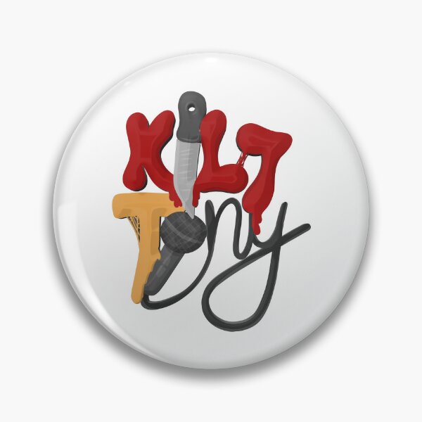 Item preview, Kill Tony Ill Illustration With Custom Letters & Mic (White) designed and sold by Kill Tony Fan Designs.