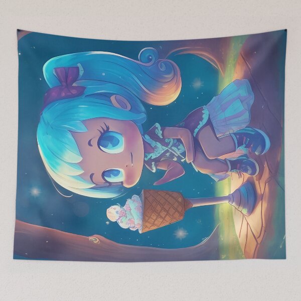 Item preview, Ice Cream Games on a Summer Night designed and sold by Lareira.