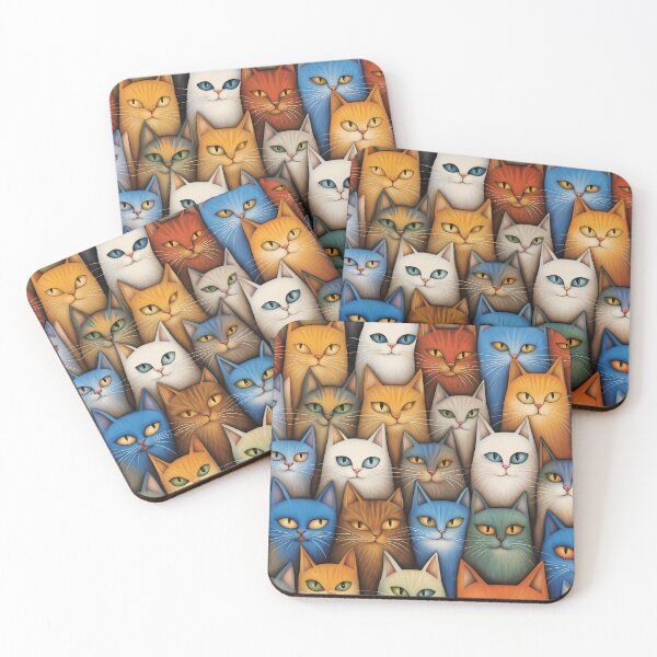 Item preview, cat gang designed and sold by Lily-Abendstern.