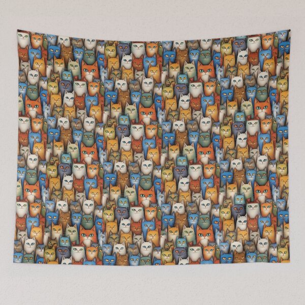 Item preview, cat gang designed and sold by Lily-Abendstern.