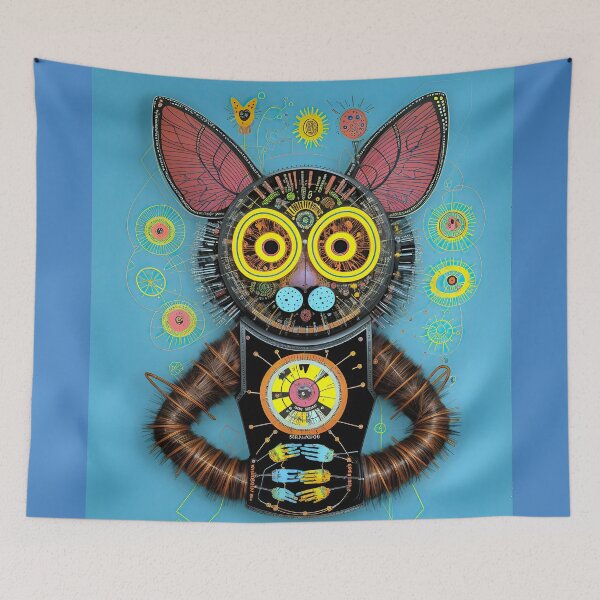 Item preview, Krazy Street Art Kat  designed and sold by FarOutOriginals.