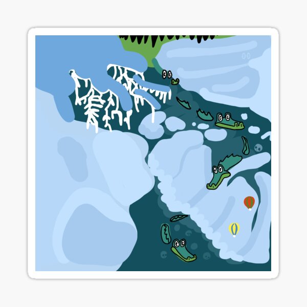 Item preview, King Gizzard and the Lizard Wizard - The River doodle designed and sold by patcriss.