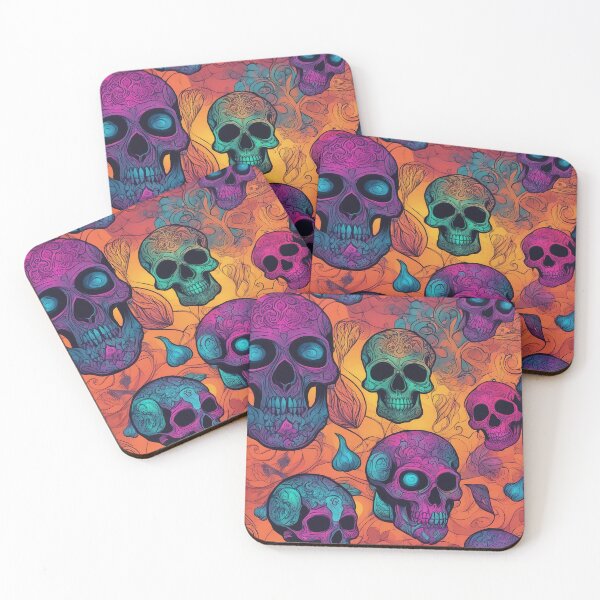 Item preview, Labyrinth of Shadows: Halloween's Continuous Spooky Pattern designed and sold by The-Library.