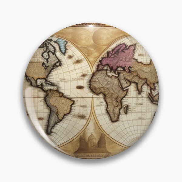 Item preview, Ancient world map designed and sold by Roxburylane.