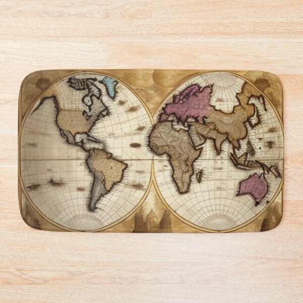 Item preview, Ancient world map designed and sold by Roxburylane.