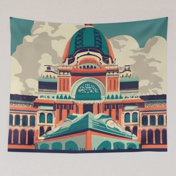 Item preview, A Vintage Travel Art of Buenos Aires - Argentina  designed and sold by GoodOldVintage.