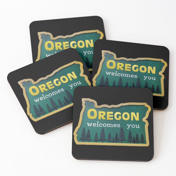 Item preview, Oregon welcomes you designed and sold by Sennaya.
