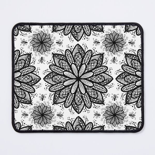 Item preview, Zentangled flowers and bees designed and sold by DawnLawty67.