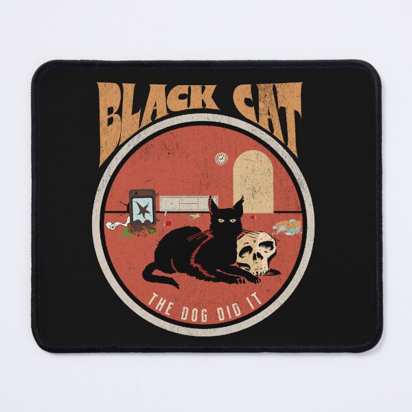 Item preview, Black cat designed and sold by Retro-Rebellion.