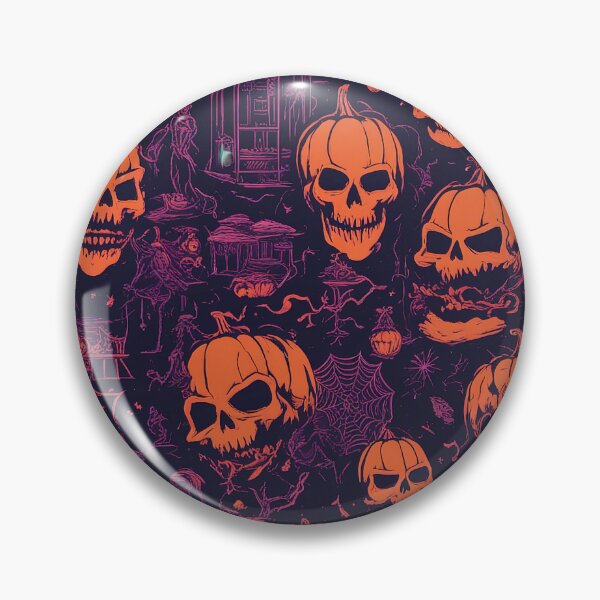 Artikelvorschau, Moonlit Mystique: The Endless Spooky Patterns of Halloween entworfen und verkauft von The-Library.