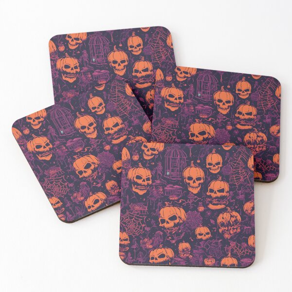 Item preview, Moonlit Mystique: The Endless Spooky Patterns of Halloween designed and sold by The-Library.