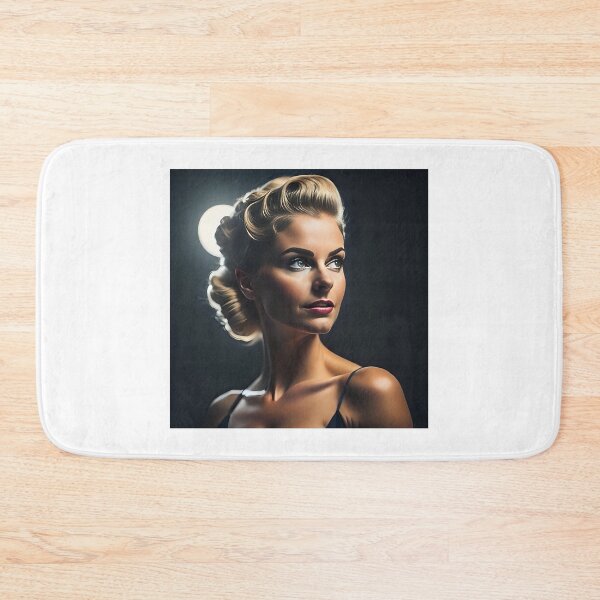 Item preview, pinup blond movie like apparence designed and sold by aipinups.