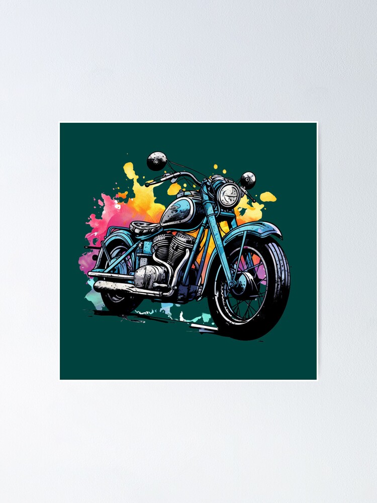 Design: Vintage Motorcycle Posters