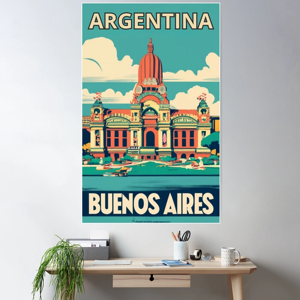 Vieux Tirage Albuminé Du Navire Français Etoile à Buenos Aires (1889) - Photo Vintage Couleur 15x20 Cm
