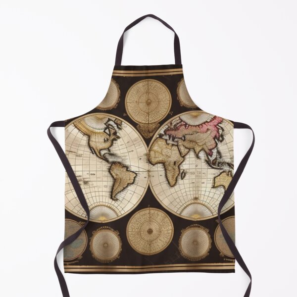 Item preview, Vintage world map  designed and sold by Roxburylane.