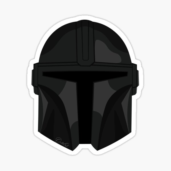Vista previa del artículo con la obra «Casco Din Djarin», diseñado y vendido por OmelasDesigns.