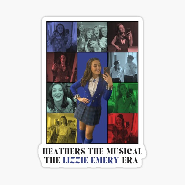 Item preview, Heathers the Musical Lizzie Emery 'Era' design designed and sold by Stagey Aesthetics.