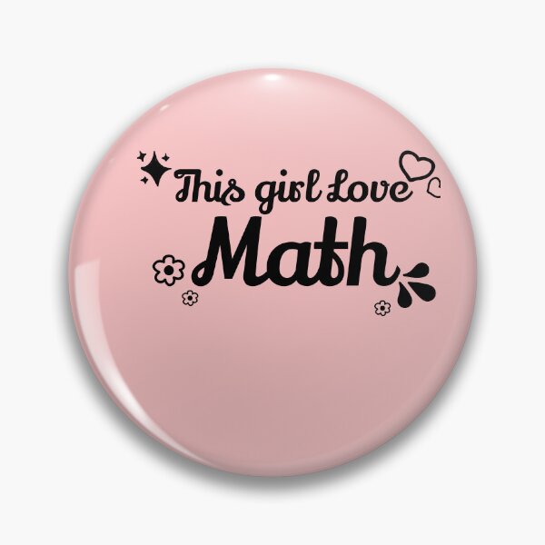 Item preview, This girl loves math teacher mathematics designed and sold by stylechoc.