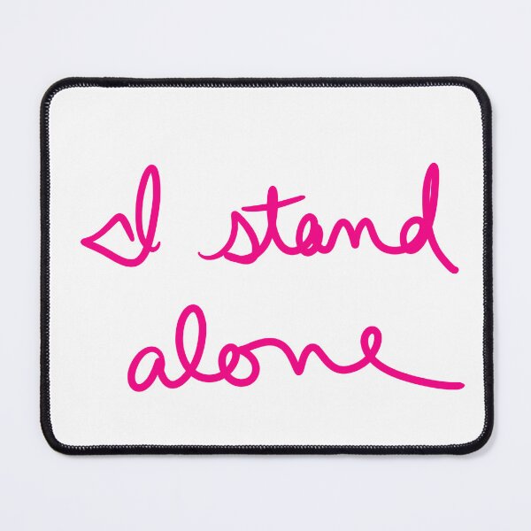 Item preview, I Stand Alone designed and sold by abeink.