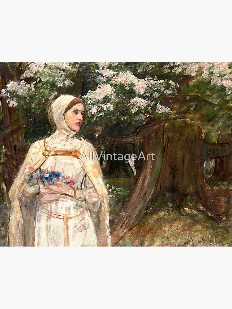 Vintage John William Waterhouse Matilda Formerly Called