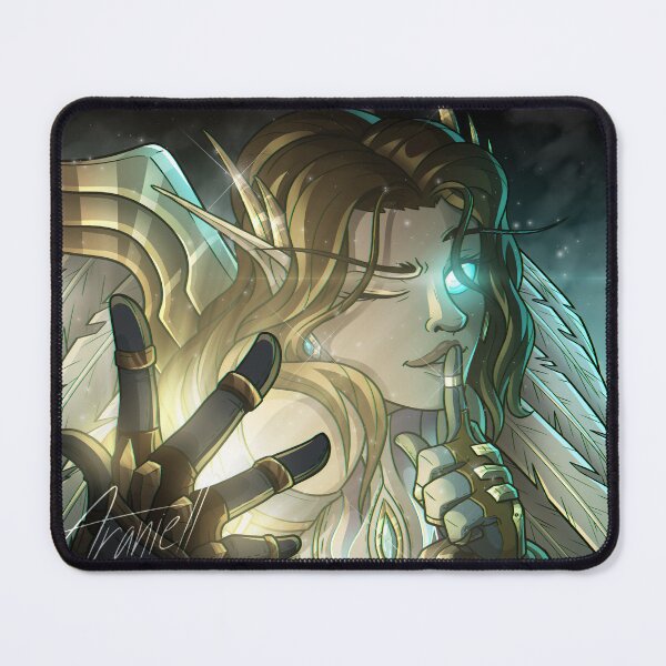 Item preview, WoW - World of Warcraft - Blood Elf Void Elf Holy Priest designed and sold by Araniell.