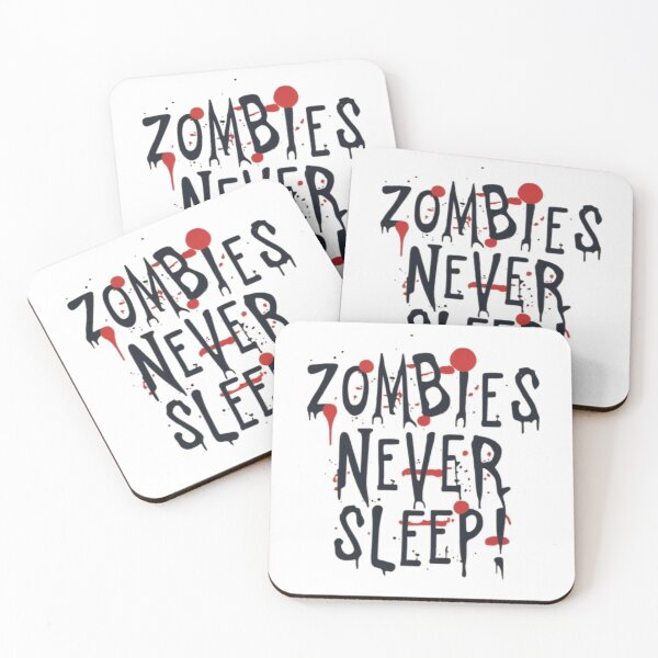 Item preview, Zombies never sleeps! designed and sold by JBfusion.