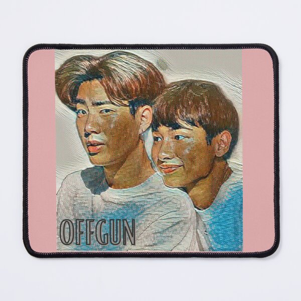 Item preview, GMMTV - coupled actors OffGun oil painting style designed and sold by Sunflower5576.