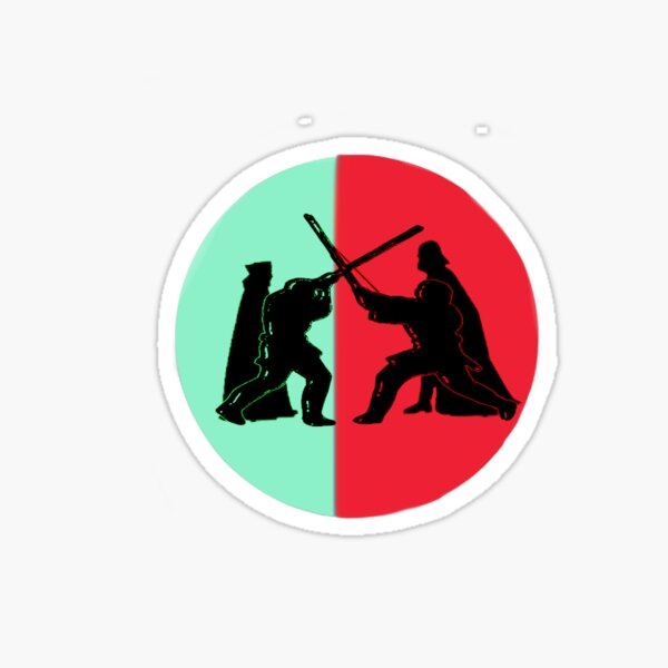 Vista previa del artículo con la obra «Batalla de héroes», diseñado y vendido por TennantMerch.