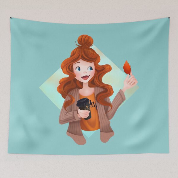 Item preview, Leaves & Lattes designed and sold by LunarFoxID.