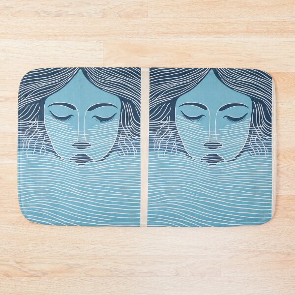Item preview, Harmonious Mantas and Watercolors: An Asian-inspired Abstraction designed and sold by Piotrek0001.