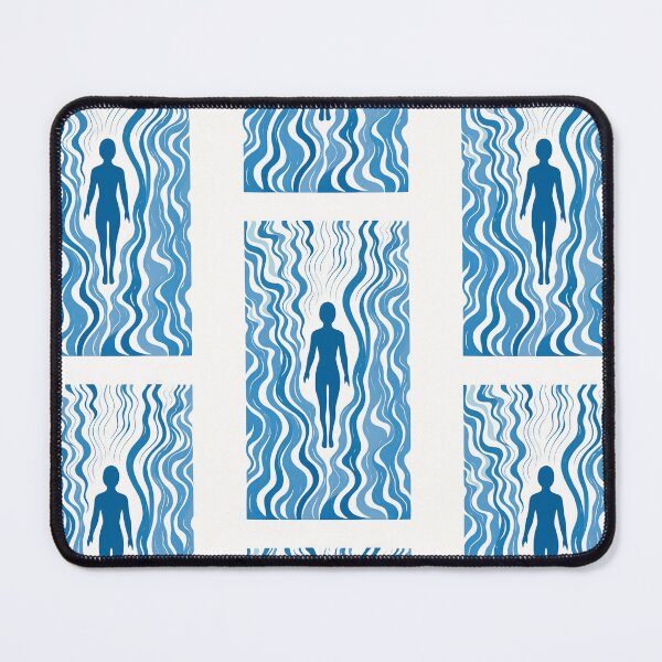 Item preview, Harmonious Mantas and Watercolors: An Asian-inspired Abstraction designed and sold by Piotrek0001.