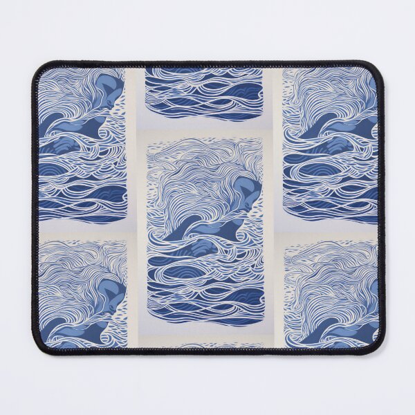 Item preview, Harmonious Mantas and Watercolors: An Asian-inspired Abstraction designed and sold by Piotrek0001.