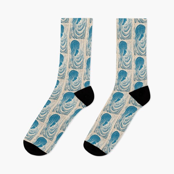 Item preview, Harmonious Mantas and Watercolors: An Asian-inspired Abstraction designed and sold by Piotrek0001.