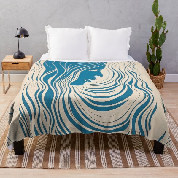 Item preview, Harmonious Mantas and Watercolors: An Asian-inspired Abstraction designed and sold by Piotrek0001.